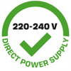 Aplică LED perete exterior 6W pătrată corten, lumină alb extra-caldă 2700K icon-220-240v-lombardo