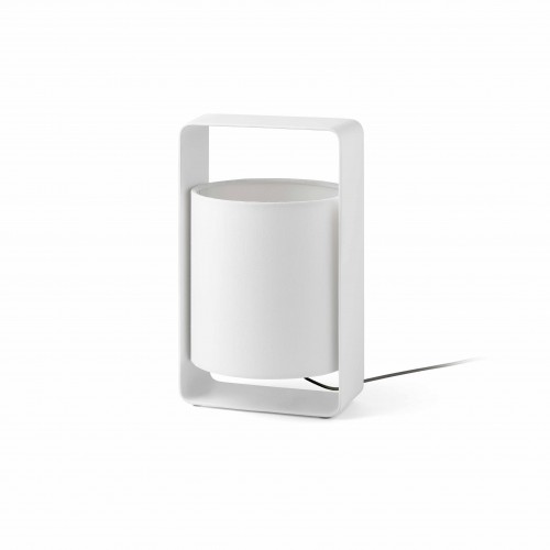 Veioza Lula, finisaj alb mat, 27 cm inaltime