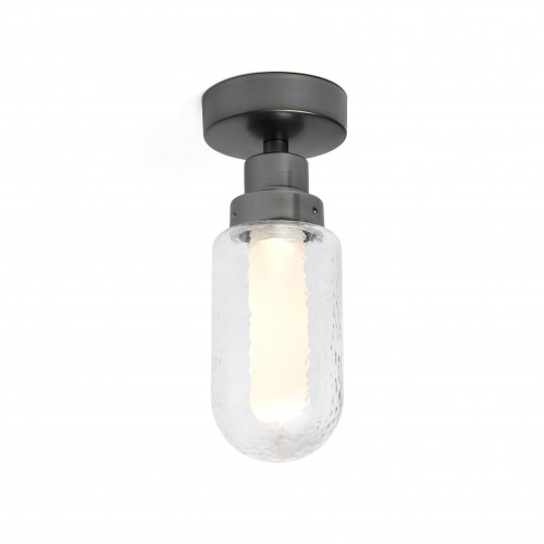 Lampa aplicata pentru tavan LED 3W Brume, finisaj antracit, lumina alb extra-calda 2700K