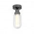 Lampa aplicata pentru tavan LED 3W Brume, finisaj antracit, lumina alb extra-calda 2700K