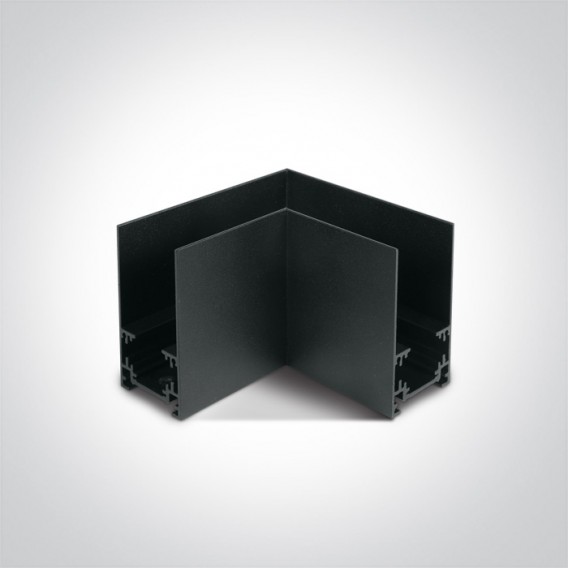 Colț șină magnetică pentru configurații tip L pe tavan sau perete