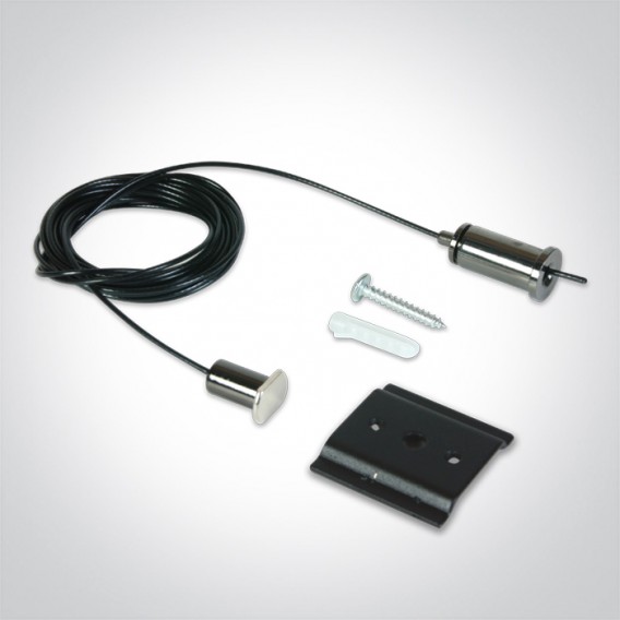 Kit de suspensie șină magnetică cu spoturi, 3 metri