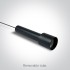 Lampa pendul LED pentru sina magnetica 7W, optica ajustabila, lumina alb calda 3000K, finisaj negru