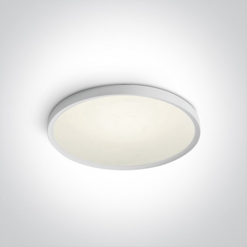 Plafoniera LED 40W finisaj alb Plafoniera LED 40W, rotunda, lumina alb neutra 4000K, culoare alb