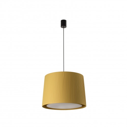 Lustra living Samba neagra - galben Lustra living Samba, finisaj negru - galben