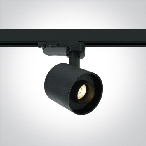 Spot LED pentru sina tavan 6W, finisaj negru