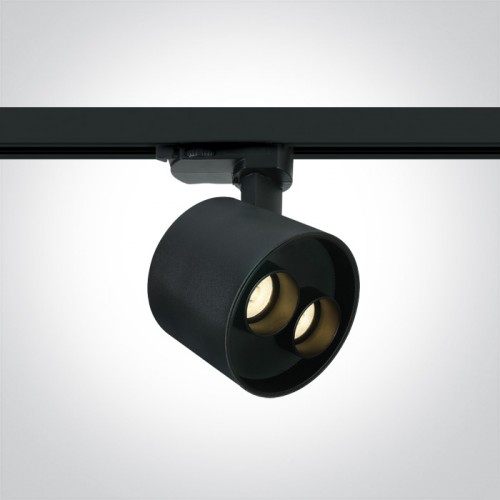 Spot LED pentru sina tavan 12W, finisaj negru