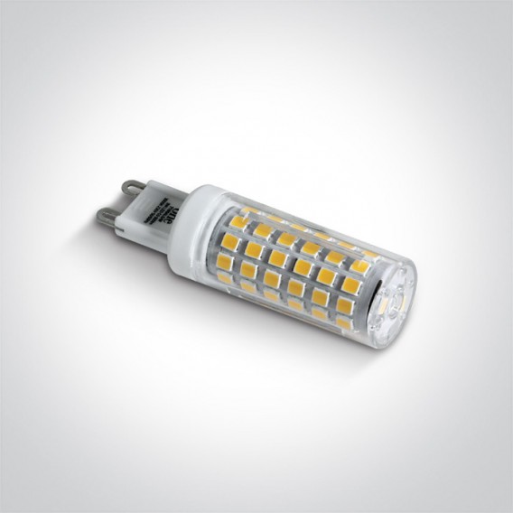 Bec SMD LED G9 9W cu lumină alb caldă 3000K
