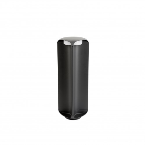 Bolard LED 12W Bu-Oh, finisaj gri inchis, lumina alb calda 3000K