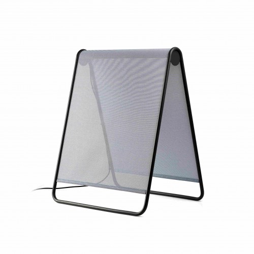 Lampa de podea Cadaques, albastru Lampa de podea LED 18W Cadaqués, finisaj albastru, lumina alb extra-calda 2700K