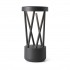 Lampa de exterior LED 10W Twist, finisaj gri inchis, lumina alb calda 3000K