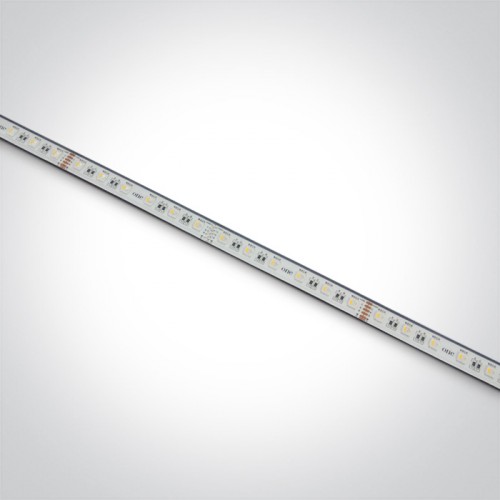 Banda LED RGBW exterior 19,2W/m, 60 LED-uri/m, lumina multicolora - alb calda, rola 5m