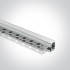 Profil incastrat pentru banda LED Profil incastrat trimless pentru banda LED, latime difuzor 12mm
