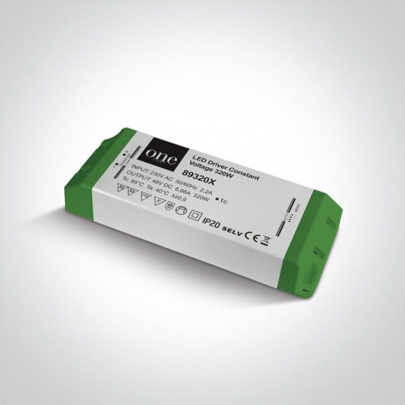 Transformator LED ON / OFF 320W, 48V, interior