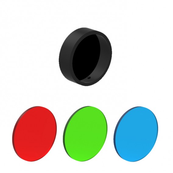 Filtre colorate pentru proiector Ago, finisaj negru