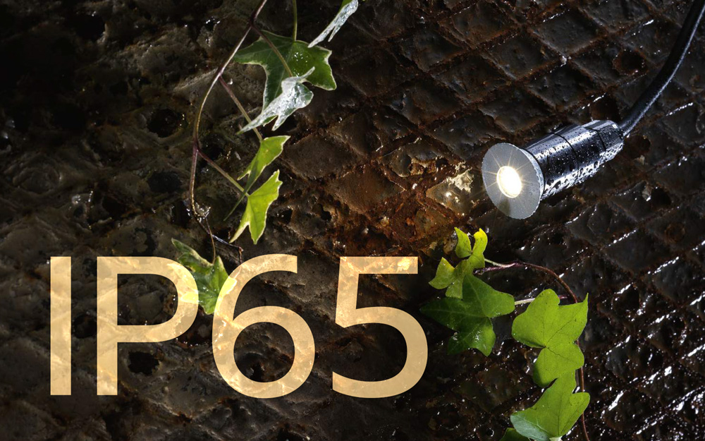 IP65 - protectie la apa pentru corpuri de iluminat exterior