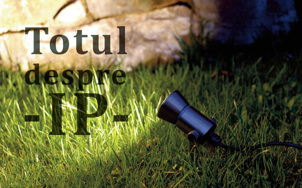 Proiector exterior cu grad de protectie la apa