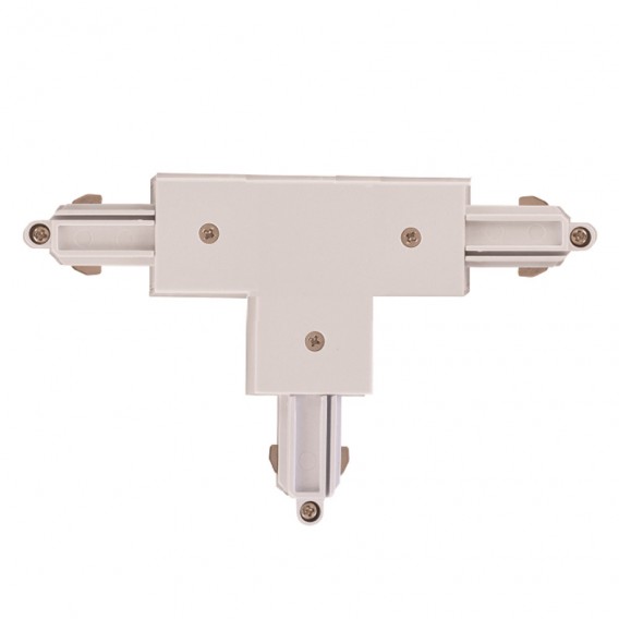 Conector T între șine Halo Track, culoare alb