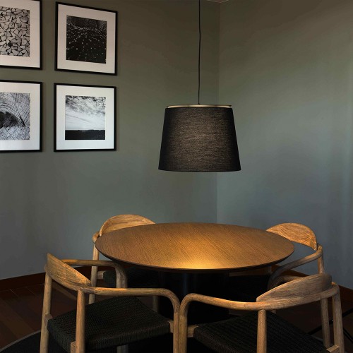 Lustra living Savoy, finisaj negru