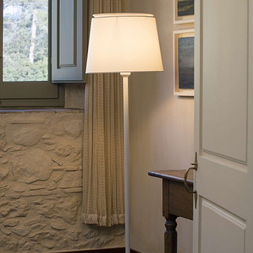 Lampadar Savoy, finisaj alb
