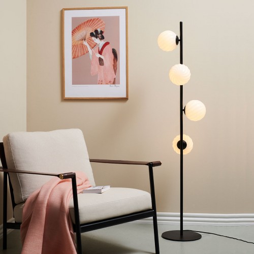 Lampadar living Twist, corp de iluminat Halo Design - archiLIGHT